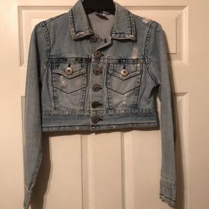 Z Cavaricci Vintage Denim Jean Jacket